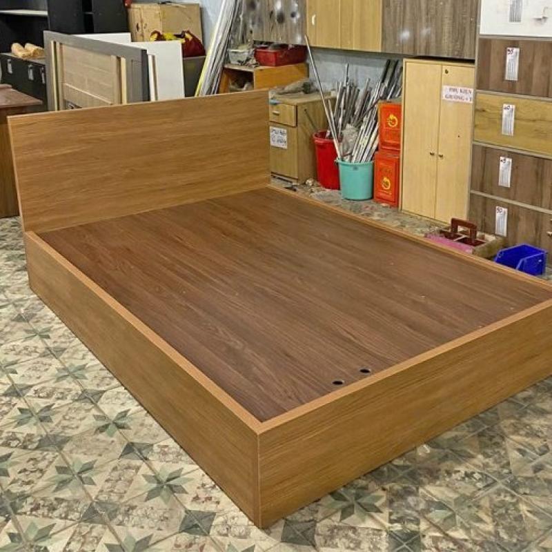 Giường Gỗ Công Nghiệp Ván Dày Chắc Chắn