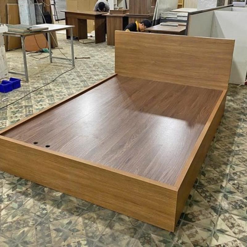 Giường Gỗ Công Nghiệp Ván Dày Chắc Chắn