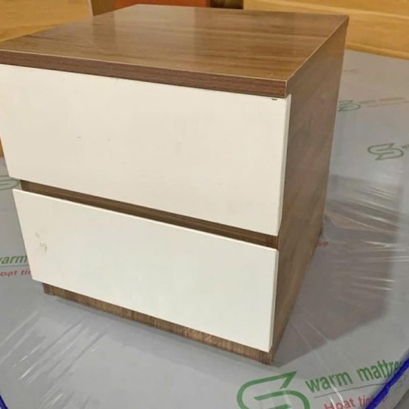 Tab Đầu Giường 2 Ngăn Kéo Gỗ